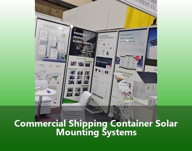 Commercial Shipping Container Solar Mounting Systems